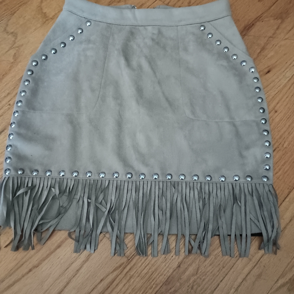 Beige Skirt